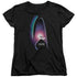 STAR TREK/GENERATIONS(MOVIE) - S/S WOMENS TEE - BLACK