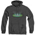 STAR TREK/NEMESIS(MOVIE) - ADULT HEATHER HOODIE - BLACK