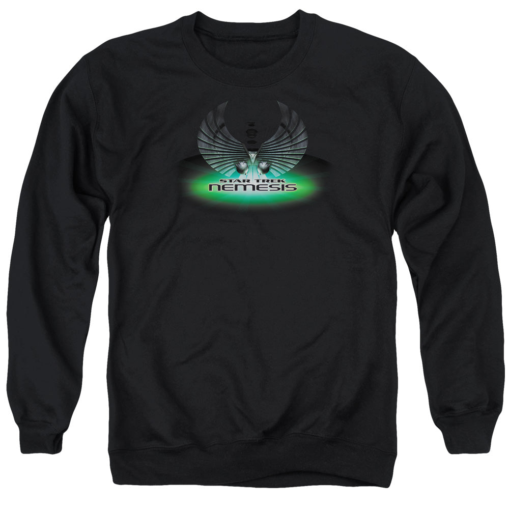 STAR TREK/NEMESIS(MOVIE) - ADULT CREWNECK SWEATSHIRT - BLACK