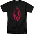 STAR TREK/BORG LOGO - S/S ADULT TALL 18/1 - BLACK