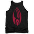 STAR TREK/BORG LOGO - ADULT TANK - BLACK
