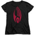 STAR TREK/BORG LOGO - S/S WOMENS TEE - BLACK