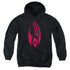 STAR TREK/BORG LOGO - YOUTH PULLOVER HOODIE - BLACK