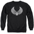 STAR TREK/ROMULAN LOGO - ADULT CREWNECK SWEATSHIRT - BLACK