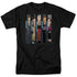 STAR TREK/THE CAPTAINS - S/S ADULT 18/1 - BLACK