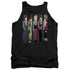 STAR TREK/THE CAPTAINS - ADULT TANK - BLACK