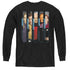 STAR TREK/THE CAPTAINS - YOUTH LONG SLEEVE TEE - BLACK
