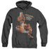 STAR TREK/WRATH OF KHAN(MOVIE) - ADULT HEATHER HOODIE - BLACK