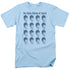 STAR TREK/MANY MOODS OF SPOCK - S/S ADULT 18/1 - CAROLINA BLUE