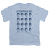 STAR TREK/MANY MOODS OF SPOCK - S/S YOUTH 18/1 - CAROLINA BLUE