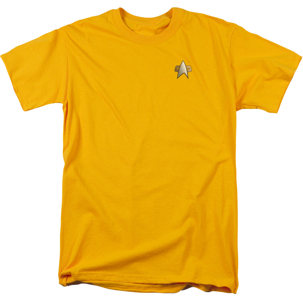 STAR TREK/DS9 ENGINEERING EMBLEM - S/S ADULT 18/1 - GOLD