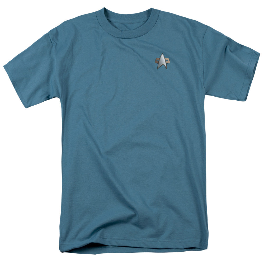 STAR TREK/DS9 SCIENCE EMBLEM - S/S ADULT 18/1 - SLATE