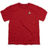STAR TREK/DS9 COMMAND EMBLEM - S/S YOUTH 18/1 - RED