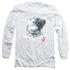 STAR TREK/BORG HEAD - L/S ADULT 18/1 - WHITE