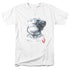 STAR TREK/BORG HEAD - S/S ADULT 18/1 - WHITE