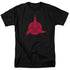 STAR TREK/KLINGON LOGO - S/S ADULT 18/1 - BLACK