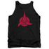 STAR TREK/KLINGON LOGO - ADULT TANK - BLACK