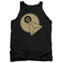 STAR TREK/VULCAN LOGO - ADULT TANK - BLACK