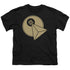 STAR TREK/VULCAN LOGO - S/S YOUTH 18/1 - BLACK
