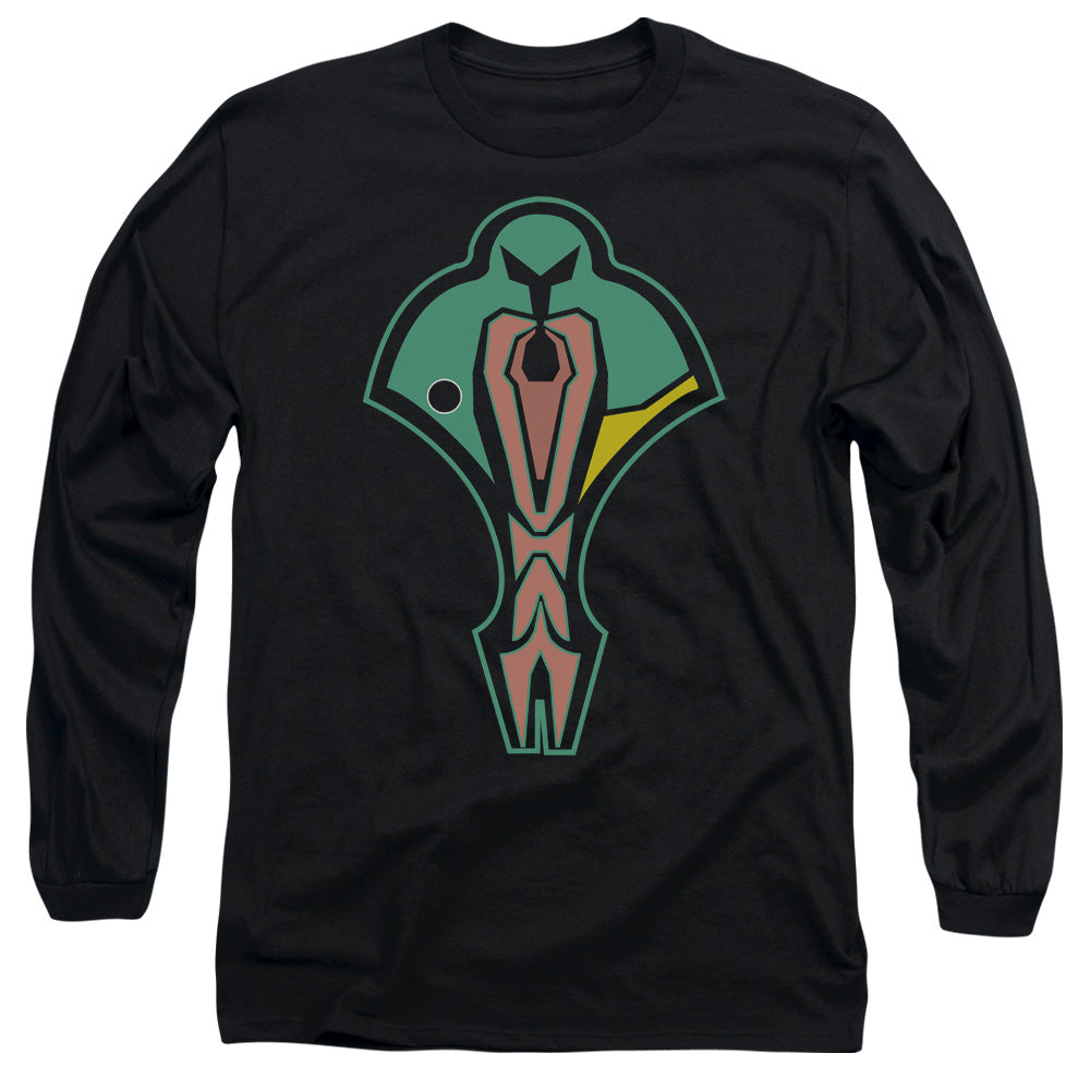 STAR TREK/CARDASSIAN LOGO - L/S ADULT 18/1 - WHITE