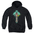 STAR TREK/CARDASSIAN LOGO - YOUTH PULLOVER HOODIE - BLACK