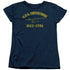 STAR TREK/ENTERPRISE ATHLETIC - S/S WOMENS TEE - NAVY