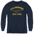 STAR TREK/ENTERPRISE ATHLETIC - YOUTH LONG SLEEVE TEE - NAVY
