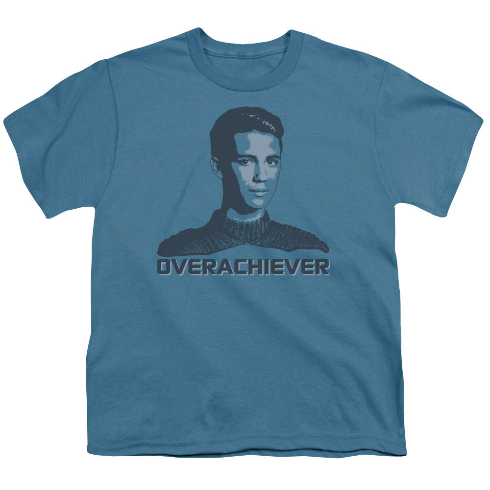 STAR TREK/OVERACHIEVER - S/S YOUTH 18/1 - SLATE