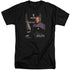 STAR TREK/CAPTAIN SISKO - S/S ADULT TALL 18/1 - BLACK