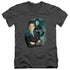 STAR TREK/JADZIA DAX - S/S ADULT V-NECK 30/1 - CHARCOAL