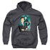 STAR TREK/JADZIA DAX - YOUTH PULLOVER HOODIE - CHARCOAL