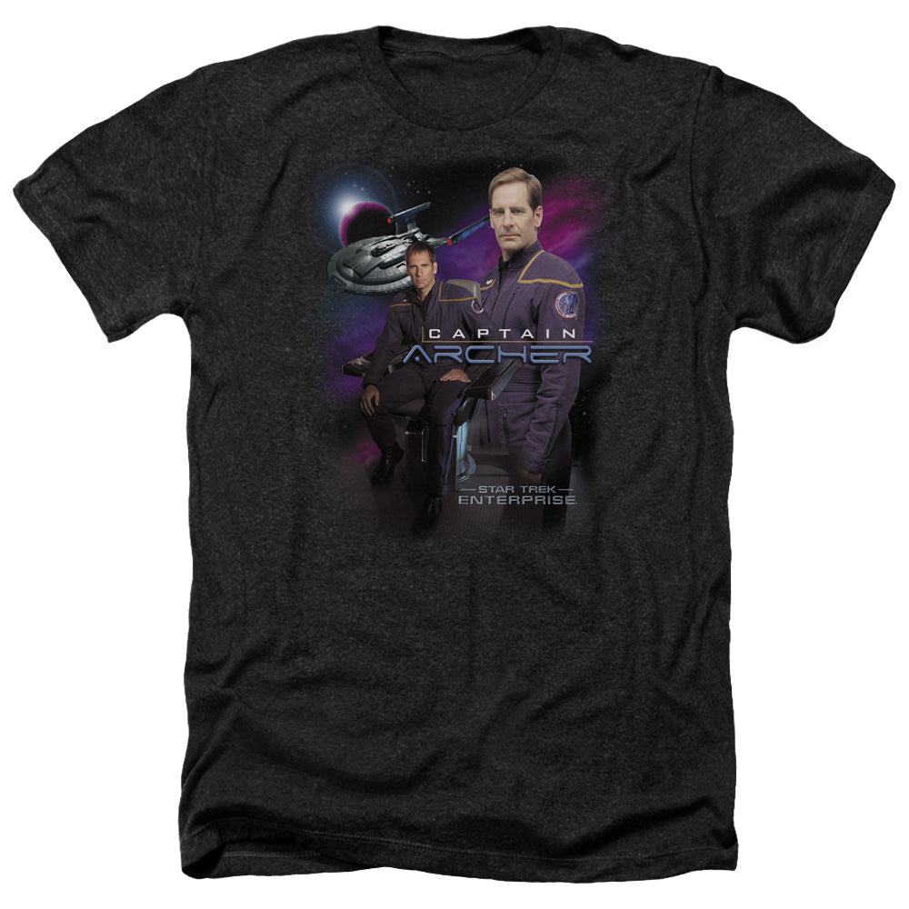 STAR TREK/CAPTAIN ARCHER - ADULT HEATHER - BLACK