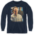 STAR TREK/DOCTOR PHLOX - YOUTH LONG SLEEVE TEE - NAVY