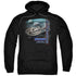 STAR TREK/ENTERPRISE NX 01 - ADULT PULLOVER HOODIE - BLACK
