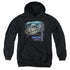 STAR TREK/ENTERPRISE NX 01 - YOUTH PULLOVER HOODIE - BLACK