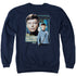 STAR TREK/DOCTOR MCCOY - ADULT CREWNECK SWEATSHIRT - NAVY