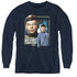 STAR TREK/DOCTOR MCCOY - YOUTH LONG SLEEVE TEE - NAVY