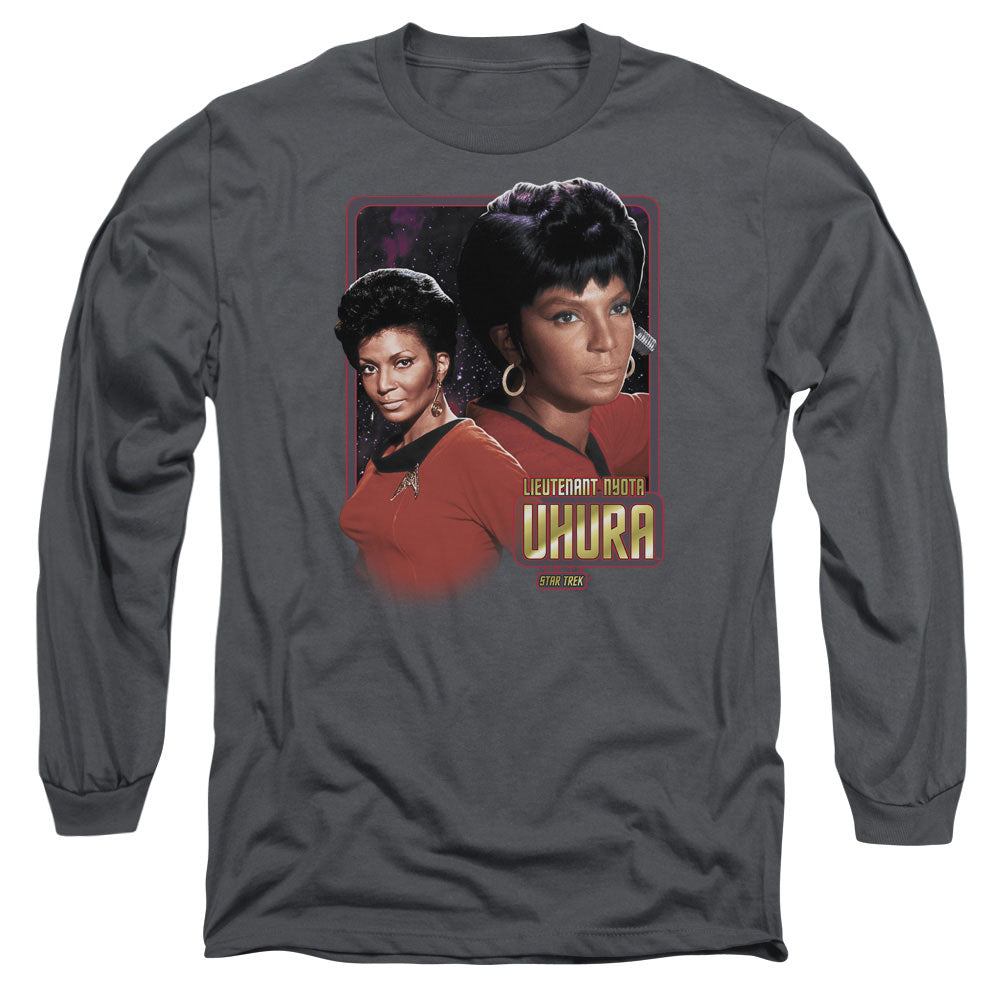 STAR TREK/LIEUTENANT UHURA - L/S ADULT 18/1 - CHARCOAL
