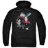 STAR TREK/CAPTAIN JANEWAY - ADULT PULLOVER HOODIE - BLACK