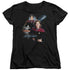 STAR TREK/CAPTAIN JANEWAY - S/S WOMENS TEE - BLACK