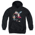 STAR TREK/CAPTAIN JANEWAY - YOUTH PULLOVER HOODIE - BLACK