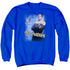 STAR TREK/TUVOK - ADULT CREWNECK SWEATSHIRT - ROYAL BLUE