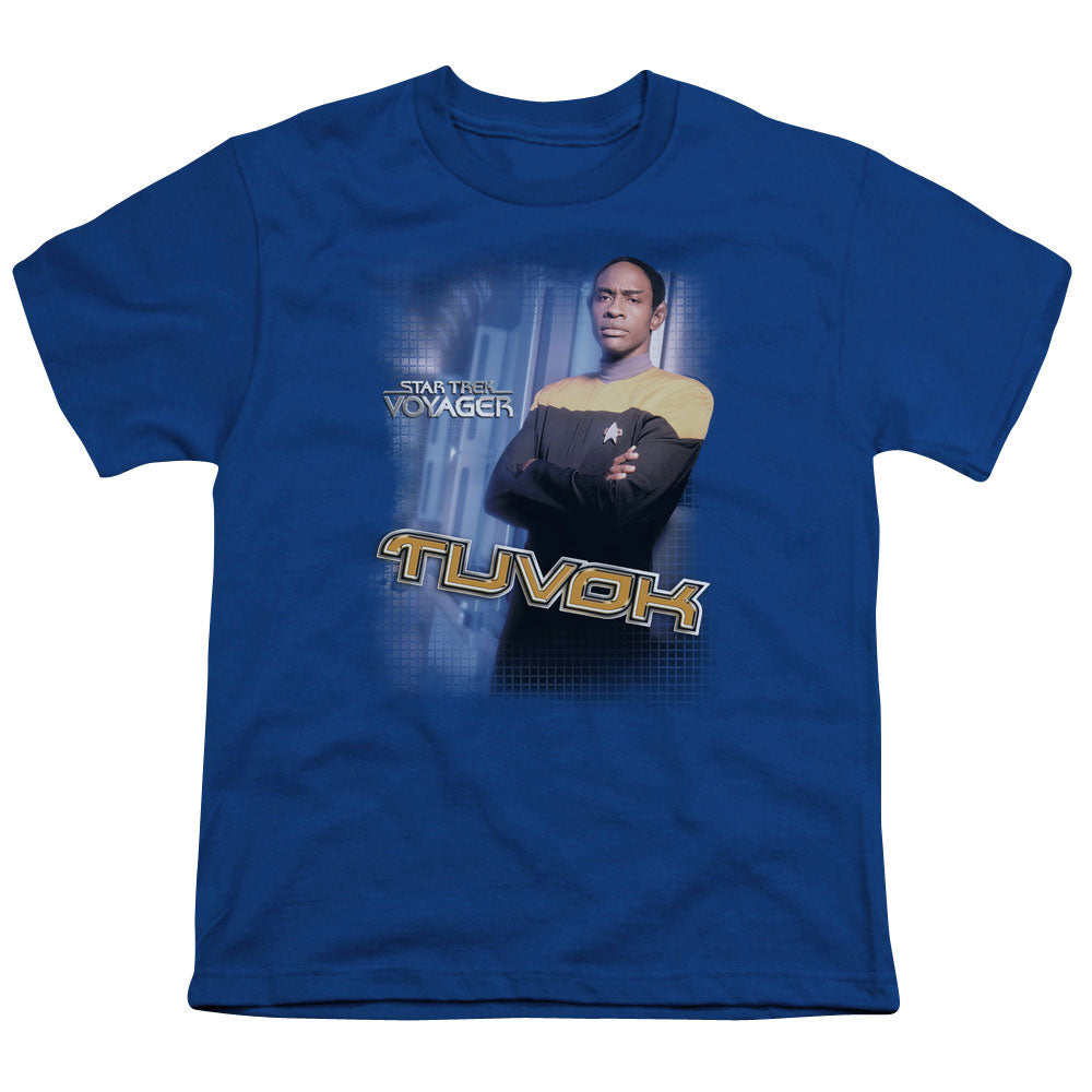 STAR TREK/TUVOK - S/S YOUTH 18/1 - ROYAL BLUE