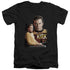 STAR TREK/CAPTAIN KIRK - S/S ADULT V-NECK 30/1 - BLACK