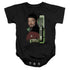 STAR TREK/RIKER - INFANT SNAPSUIT - BLACK