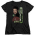 STAR TREK/RIKER - S/S WOMENS TEE - BLACK