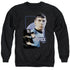 STAR TREK/SPOCK - ADULT CREWNECK SWEATSHIRT - BLACK