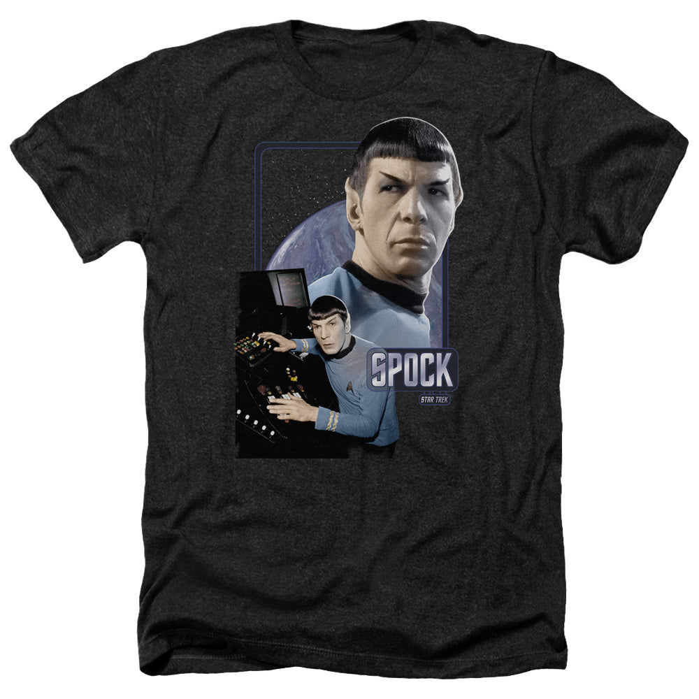 STAR TREK/SPOCK - ADULT HEATHER - BLACK