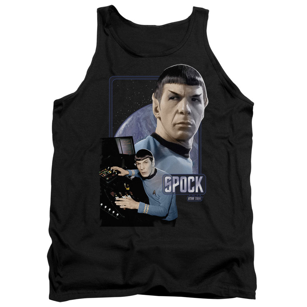STAR TREK/SPOCK - ADULT TANK - BLACK