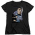 STAR TREK/SPOCK - S/S WOMENS TEE - BLACK